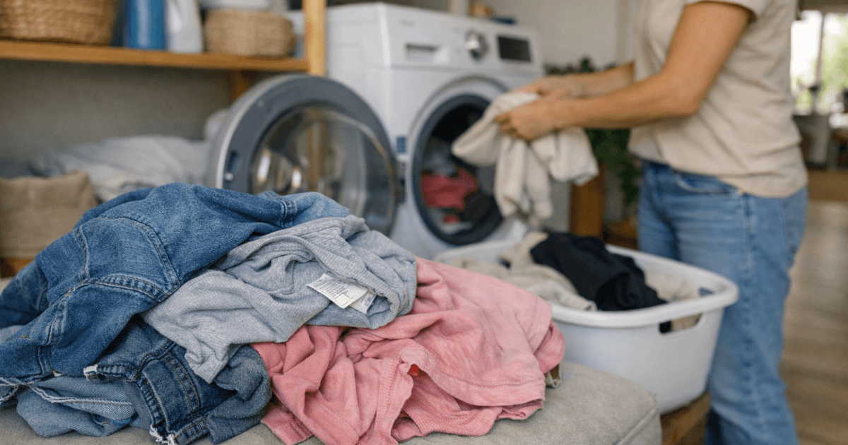 黒Tとデニムが救われる - 洗濯のひと手間で服が長持ち！「裏返し洗い」が効く3つの理由