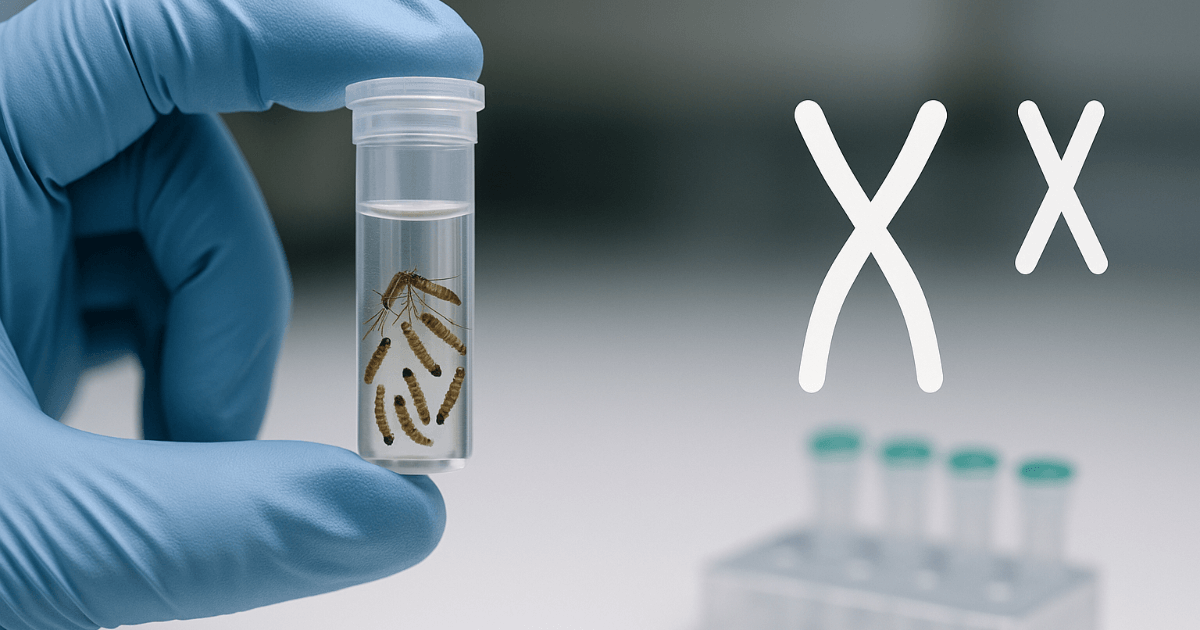 Revolution in the Fight Against Mosquitoes! The Trump Card Against Dengue and Zika? Eliminate "Biting Mosquitoes" First. A New Strategy to Automatically Remove Females by Marking Sex Chromosomes.