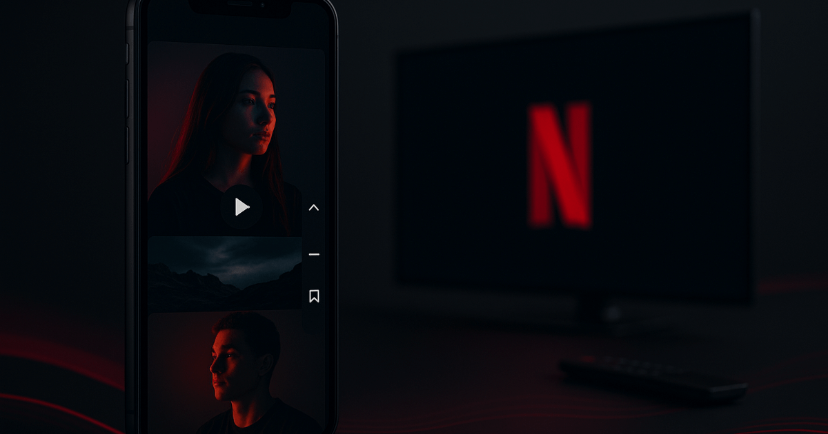Netflixは“TikTok化”しない — 「スワイプするだけで次の一本へ」：Netflixが縦型動画を広げる理由