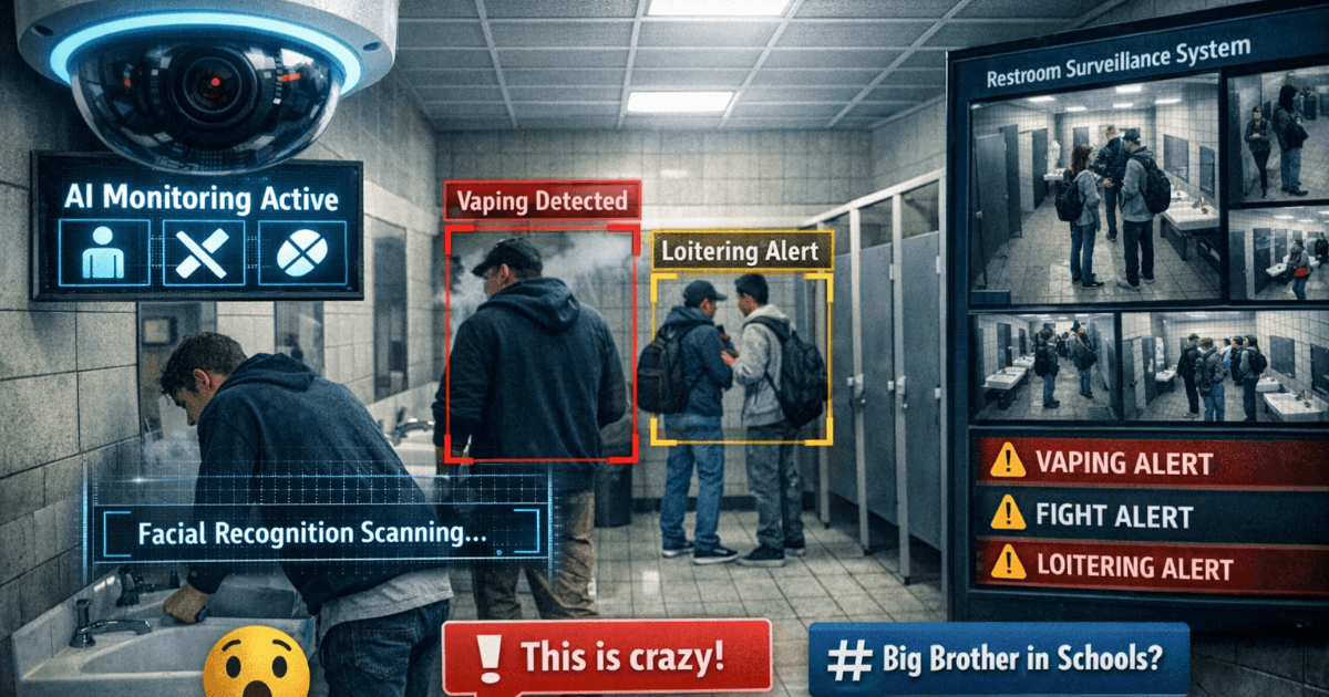 Une IA pour surveiller les toilettes de l'école ? "Ne pas enregistrer" ne suffit pas — Les risques fondamentaux des dispositifs de surveillance des toilettes scolaires