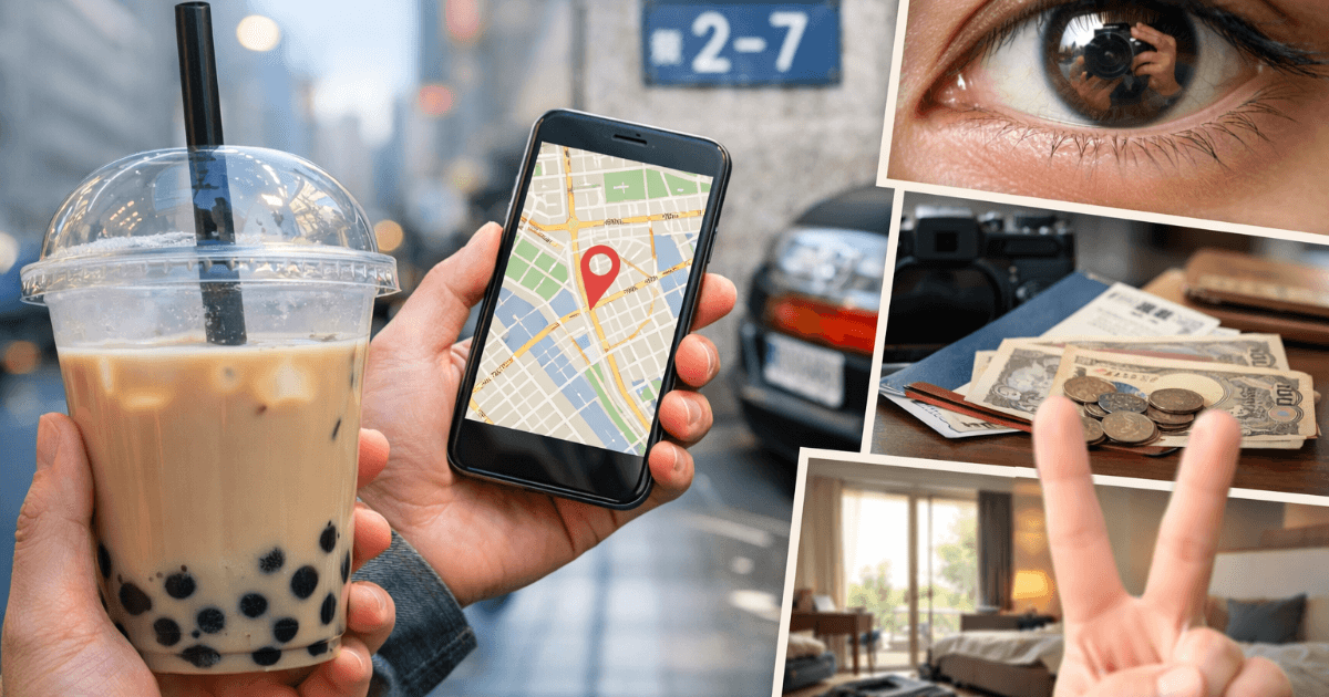 연말연시는 "게시 전 한 번 숨 고르기" —— "타피오카 사진"으로 장소 특정도? SNS에 찍히면 안 되는 것 완전 가이드