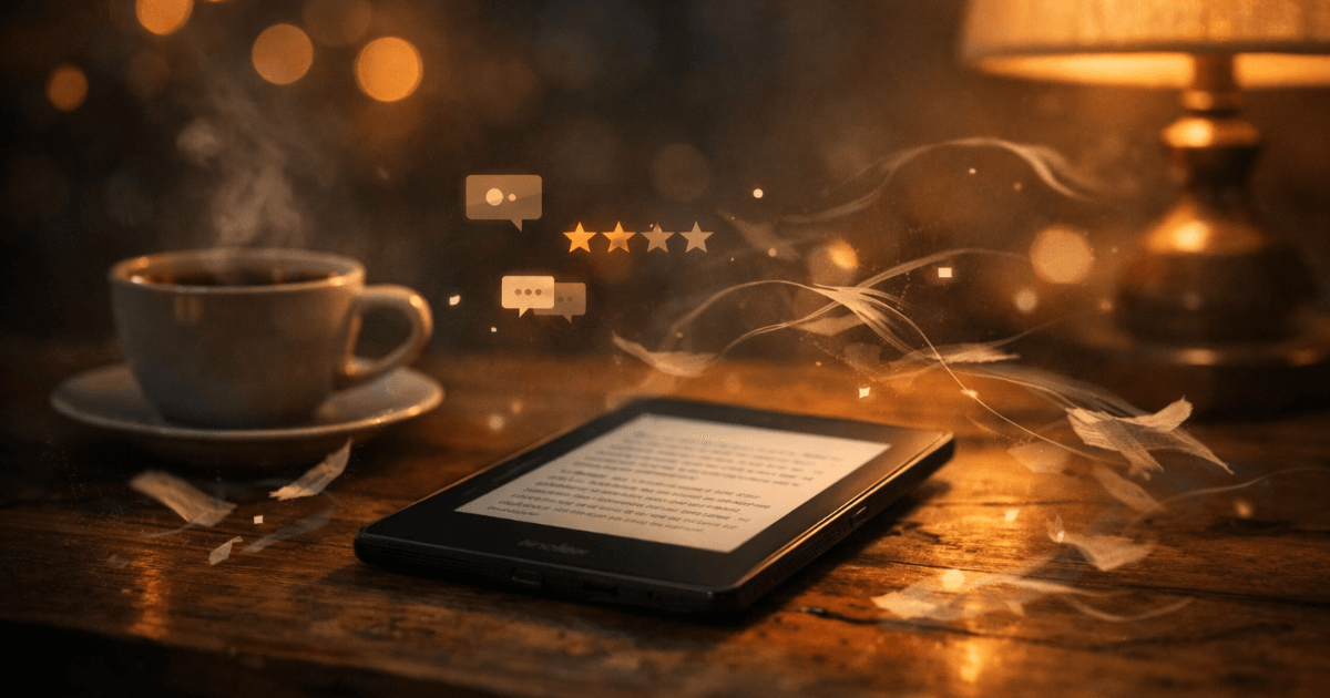 阅读本来是安静的。Goodreads的问题被带到了Kindle上。