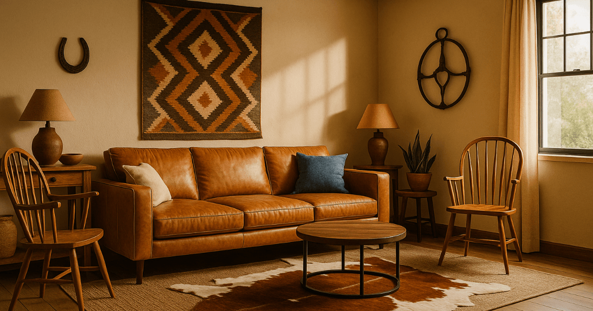 【Tendance en Australie】L'intérieur "Western" approuvé par Beyoncé — Le Cowboycore ne s'arrête pas : teintes sable et bleu denim