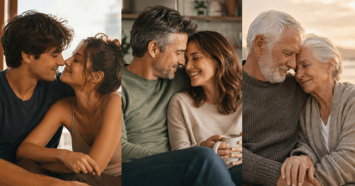 « Plus jeune, plus épanoui » est-il un mythe ? La réalité de la vie sexuelle à 25, 45 et 65 ans