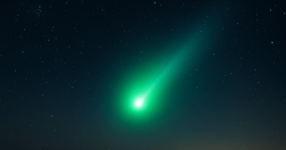 “一生一次”的绿色光辉——柠檬彗星（C/2025 A6），10月将最接近地球。不要错过与流星雨的“共演”