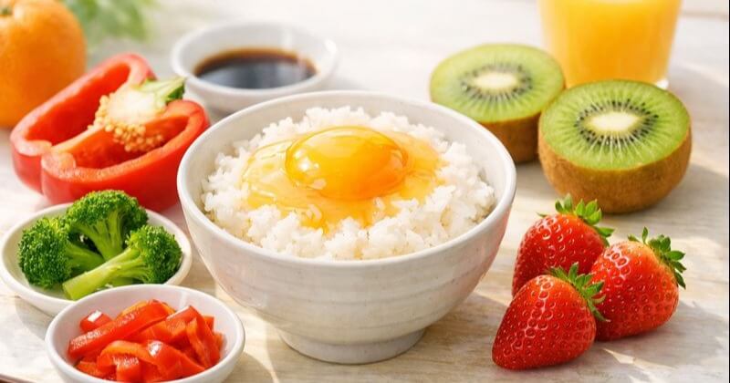 预防维生素C不足！早晨鸡蛋拌饭与“绝佳搭配”的5种食材｜营养师推荐的最快捷调整方法
