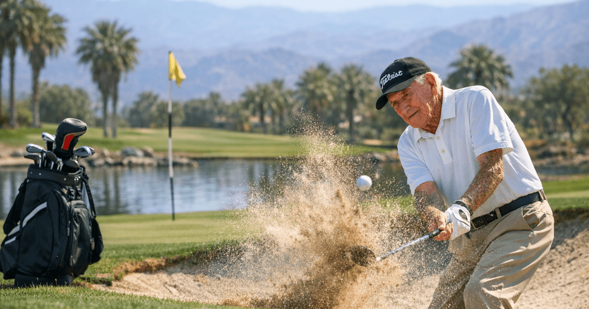 96岁打出81杆。比年龄少15杆的男人教会我们的“不放弃的力量”