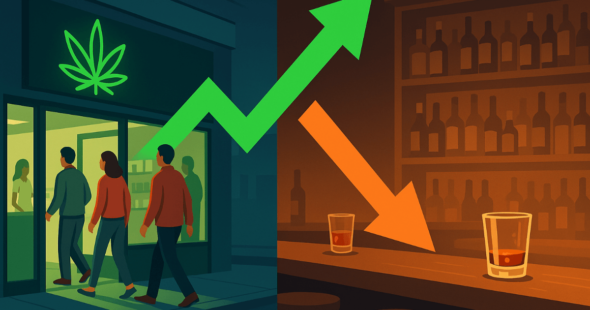 L'impact inattendu des magasins de vente de cannabis : particulièrement marqué chez les 21-24 ans et les plus de 65 ans - Une feuille de route pour un "juste milieu" différent selon les générations