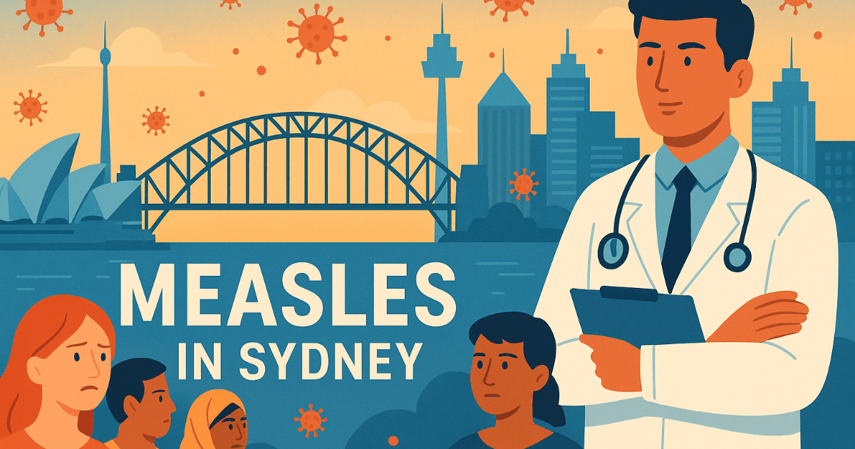 原因不明的麻疹笼罩悉尼 — 悉尼警报提出的疫苗与社会挑战