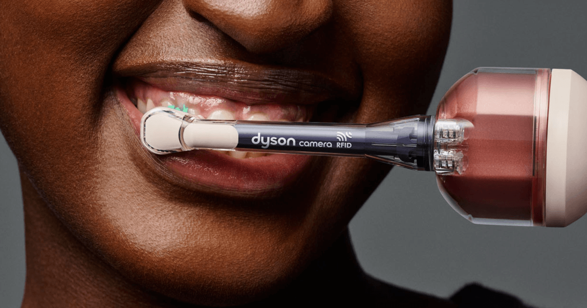 เครื่องดูดฝุ่น Dyson คราวนี้ทำความสะอาด "ฟัน" แปรงสีฟันที่ไม่เหมือนใครพร้อม AI และกล้อง