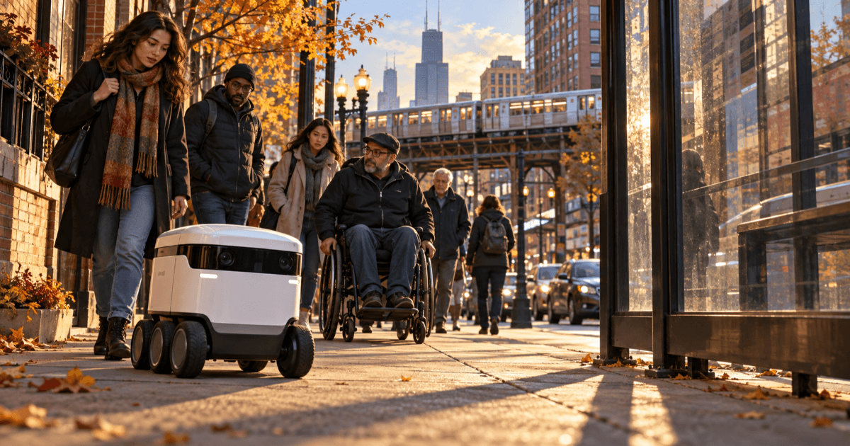 配達ロボットが巻き起こす波紋：便利なはずの配送ロボットが街の悩みに — 歩道・仕事・個人情報をめぐる対立