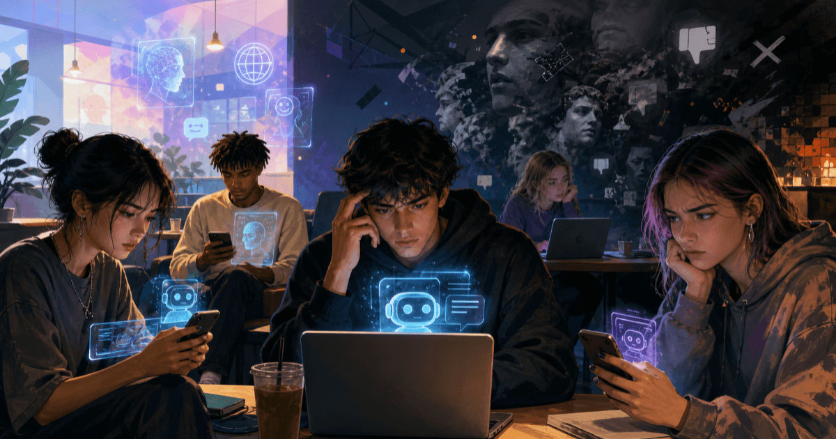 "사용하지만 믿지 않는다" 젊은이들의 AI 피로가 시작되고 있다