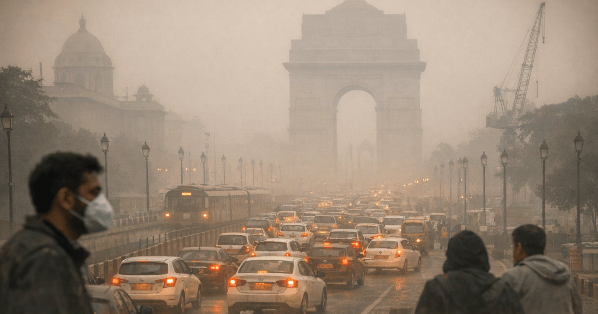 Delhi's Air Quality Reaches Hazardous Levels - Some Say "It's Like a Gas Chamber": The Reality of Smog Covering Delhi at Year-End