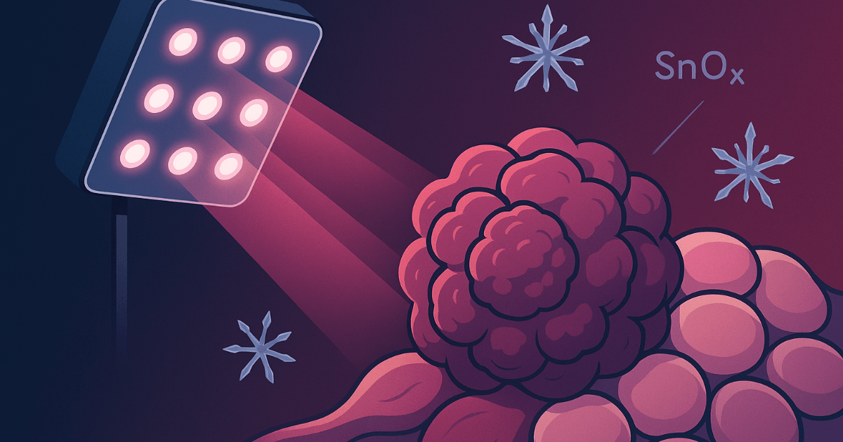 家のライトで治す未来？LEDで「がんだけ」を焼く日 ─ 安価な光治療が化学療法の副作用を超えるか