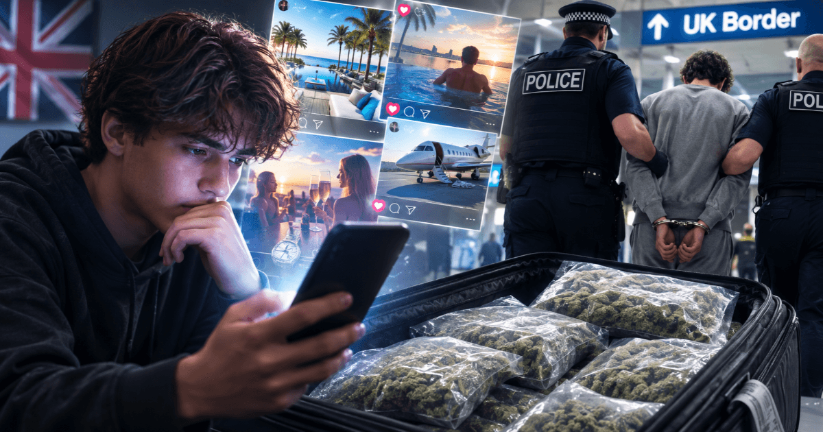 「無料のタイ旅行」が刑務所への片道切符に ― SNSが生んだ英国「大麻運び屋」急増の衝撃