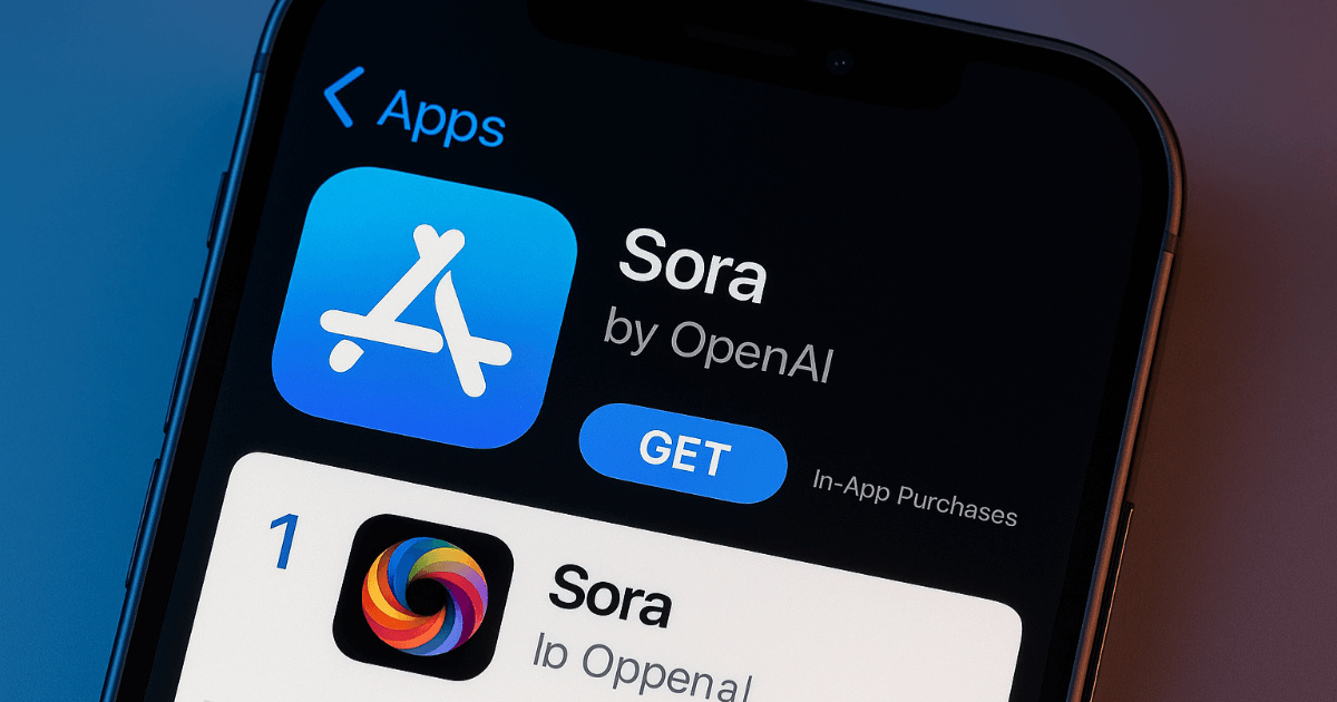 La aplicación "Sora" de OpenAI sube rápidamente en el App Store: el campo de batalla principal para la generación de videos con IA se traslada a los dispositivos móviles.