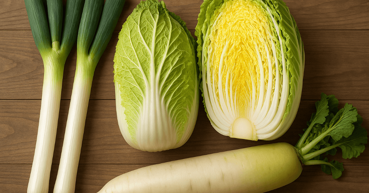 葱头是3根还是4根更美味？专家教你白菜、萝卜、大葱的冬季蔬菜挑选技巧