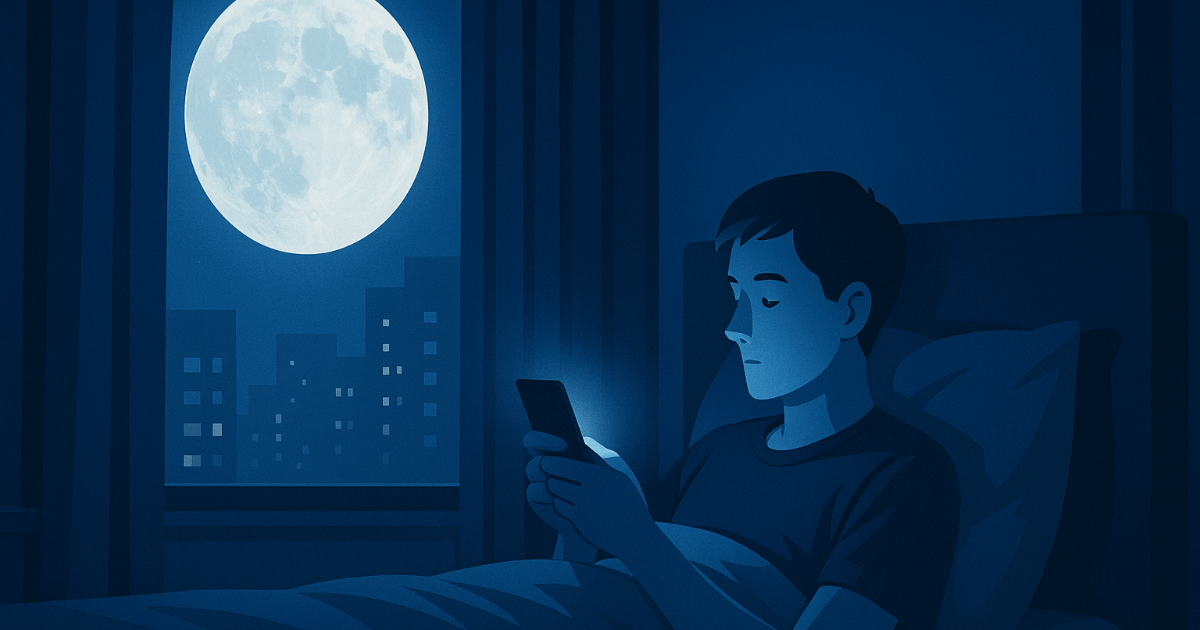 「満月で眠れない」の正体 ― 神経内科医が解く“月と睡眠”の科学：満月前に起きる小さな睡眠変化のメカニズム