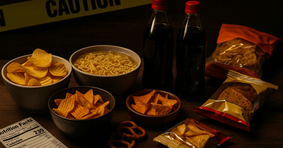 Are Snacks Targeting Sperm Too? The Trap of "Same Calories" — How Ultra-Processed Foods Shake Up Body Fat and Hormones