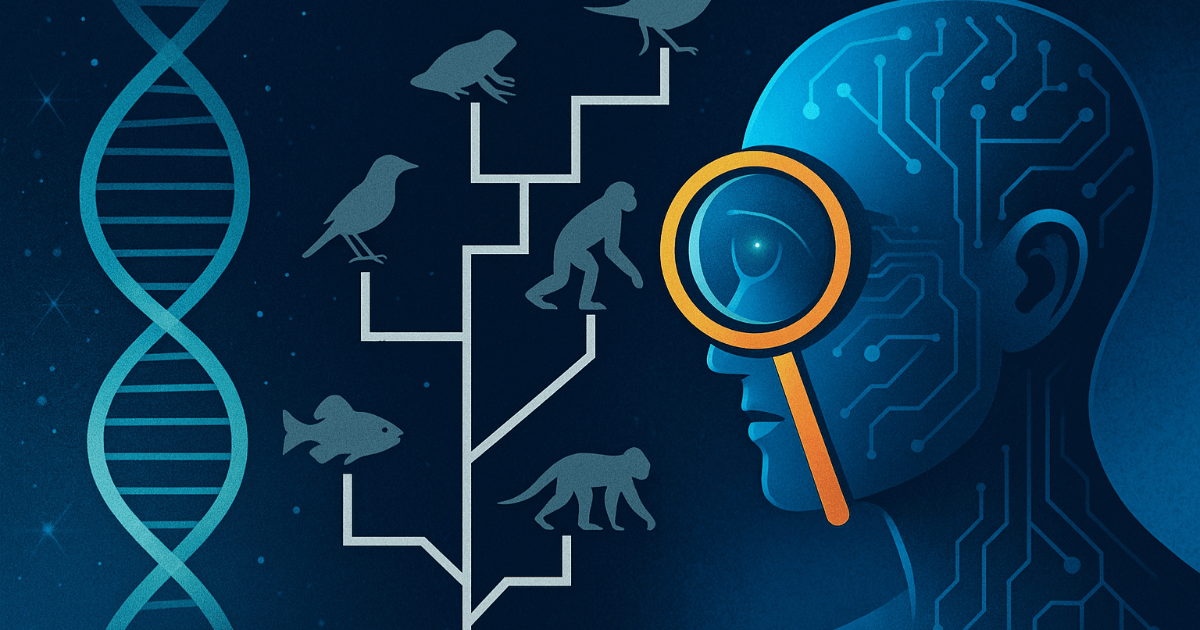 Placing the "Lens of Evolution" on AI: AI Understanding Evolution, Applications Ranging from Drug Discovery to Paleontology