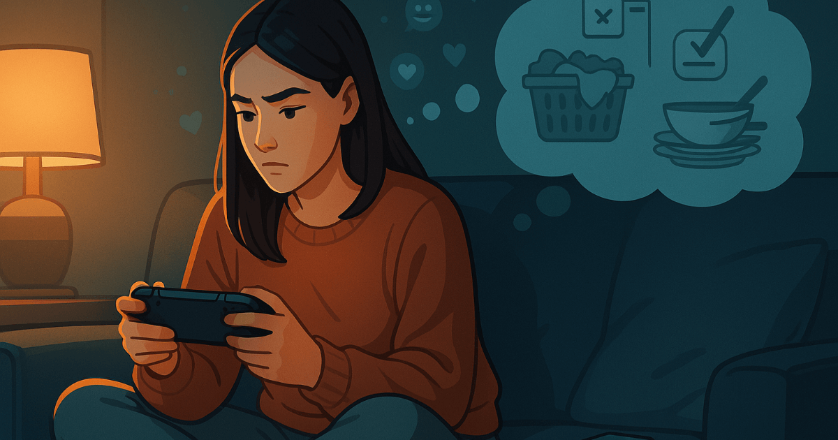 罪悪感はプレイ時間のせいじゃない : “ゲーマー”と名乗れない私たち — 女性の3人に1人が抱える“罪悪感”のリアル