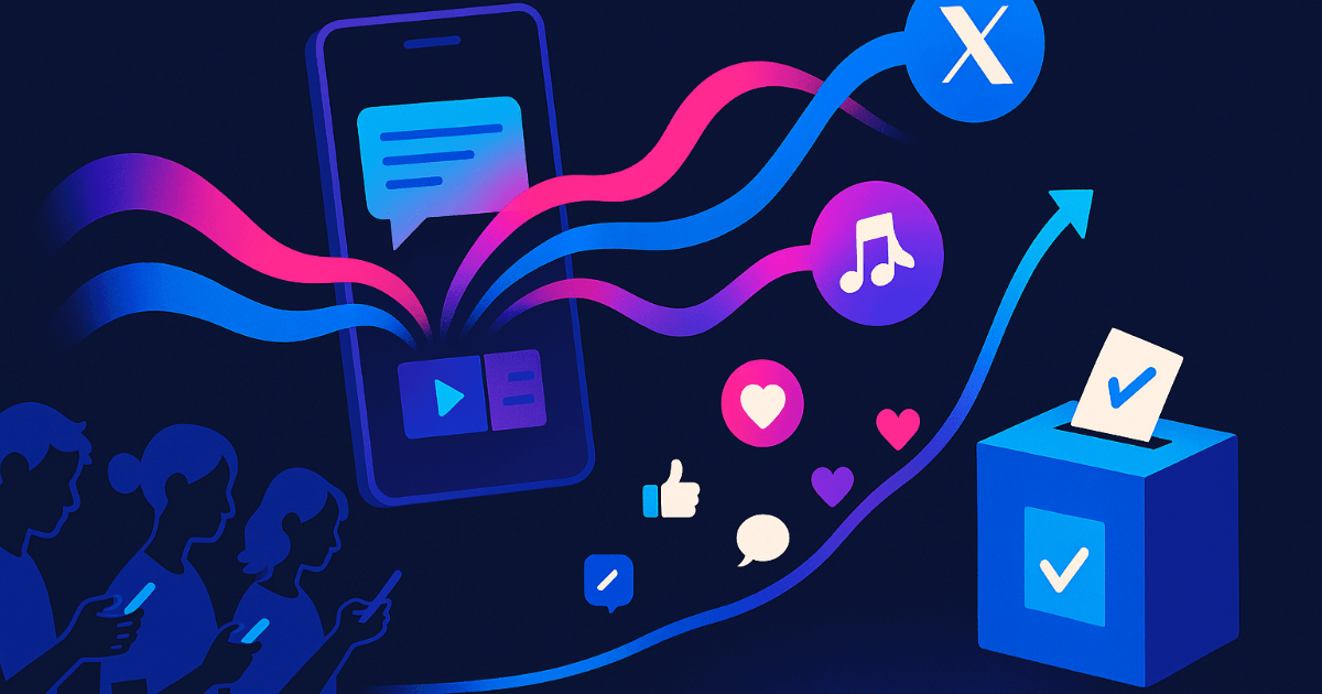 Gagner avec authenticité, sans se noyer dans le buzz — Les jeunes électeurs et la pratique des élections sur les réseaux sociaux : La nouvelle norme pour les politiciens visant la prochaine génération d'électeurs
