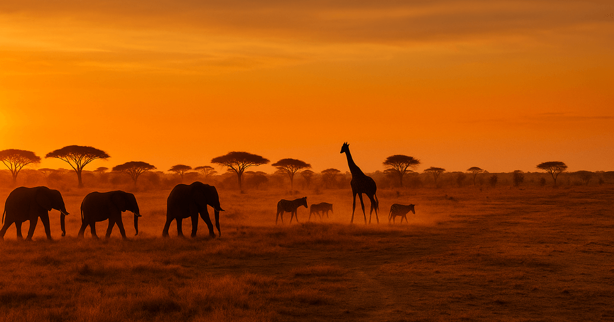 Elefantes se van, el poder se desvanece: la imagen completa del "deterioro funcional" del ecosistema africano - el "apagón invisible" que ocurre en África