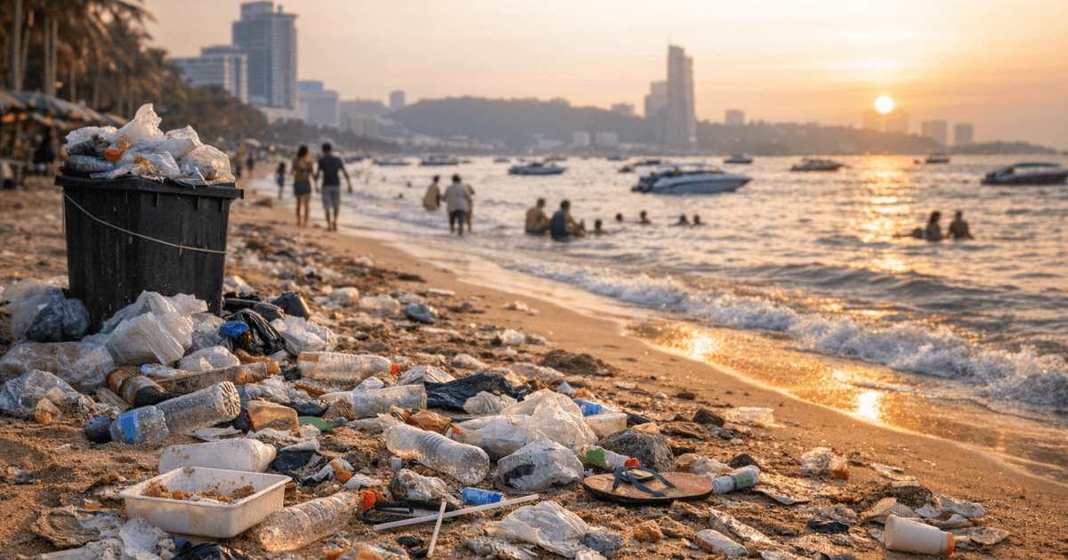 清掃だけでは守れない　パタヤビーチのごみ問題と観光都市の限界