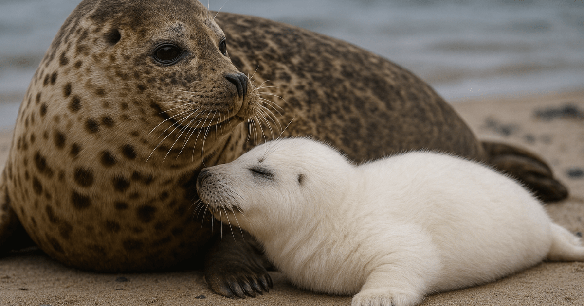 たった17日で3倍に成長 : 人間の母乳より“ガチ”だった　17日で海に放り出されるアザラシの最強ミルク