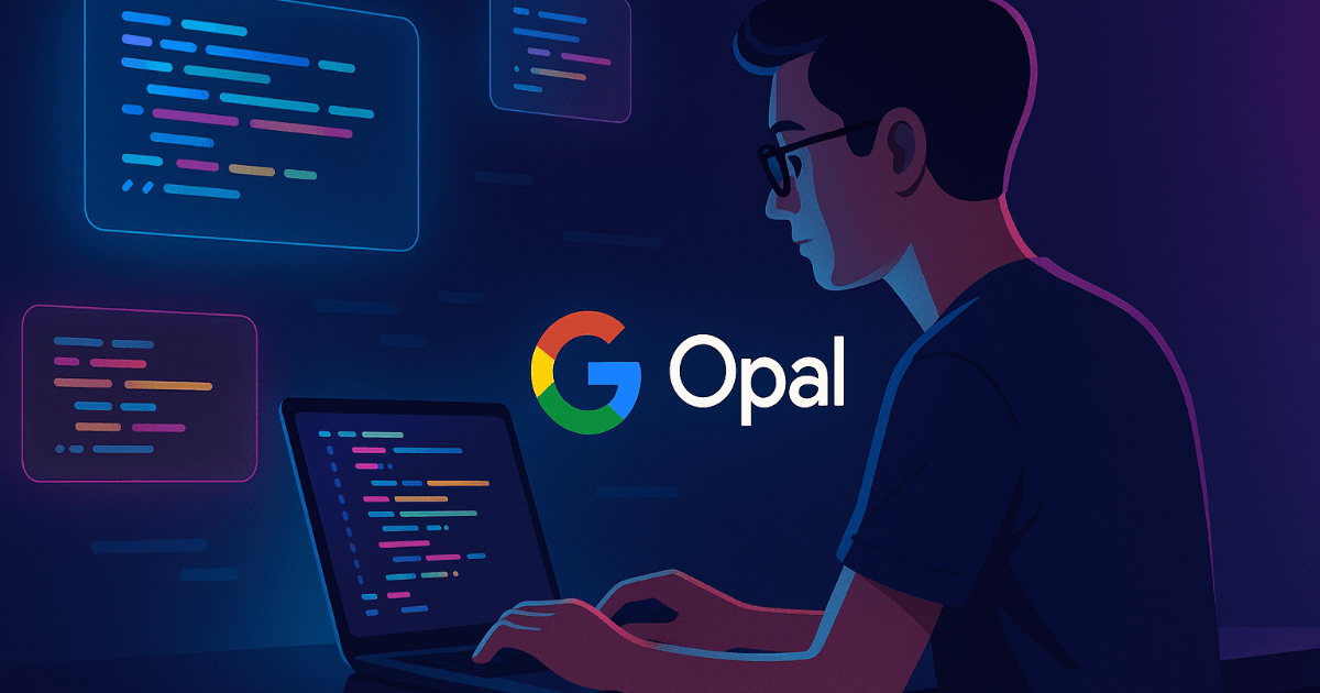 Canva और Figma को चुनौती? Google Opal नो-कोड क्षेत्र को बदलने का दिन - आसानी से वेब ऐप बनाने के लिए वाइब कोडिंग ऐप "Opal"
