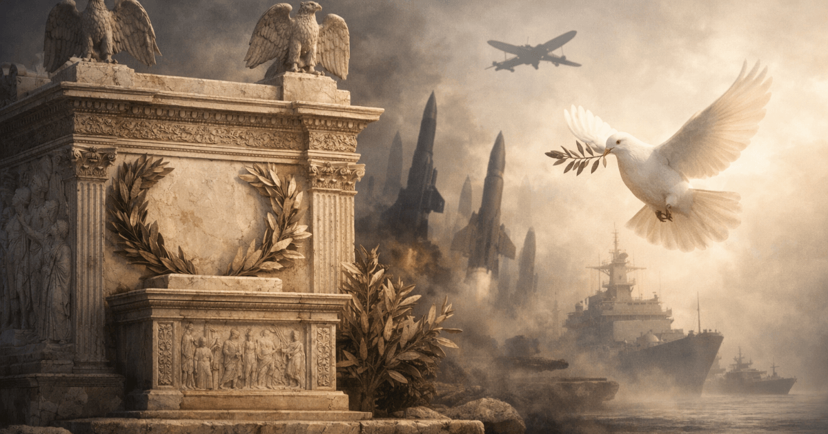 「平和」と言いながら戦う人たち — 古代ローマの警句が2026年に刺さる理由 ：古代ローマからトランプまで続く戦争と平和の二面性