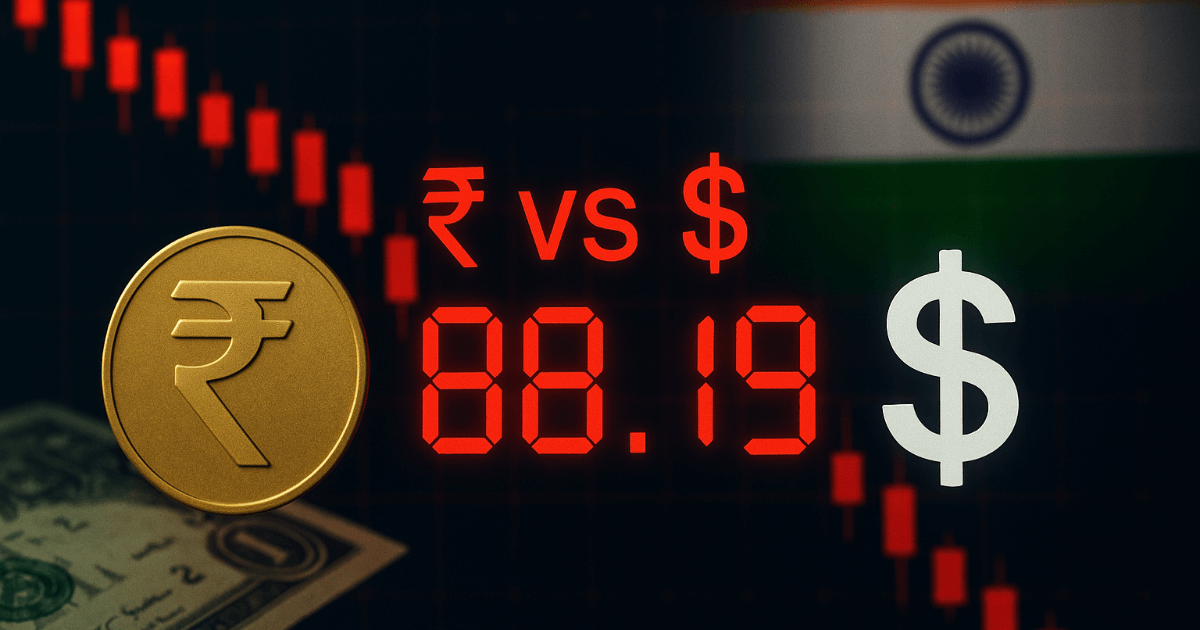 インドルピー、過去最低の終値 - アジア最弱通貨へ堕ちた日：関税×資金流出×RBIの攻防