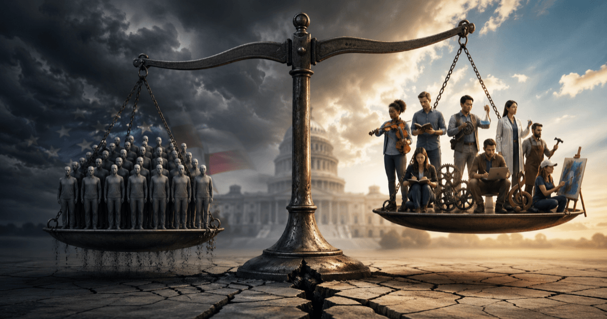 Igualdad, habilidad o justicia: los valores divididos de Estados Unidos en las redes sociales