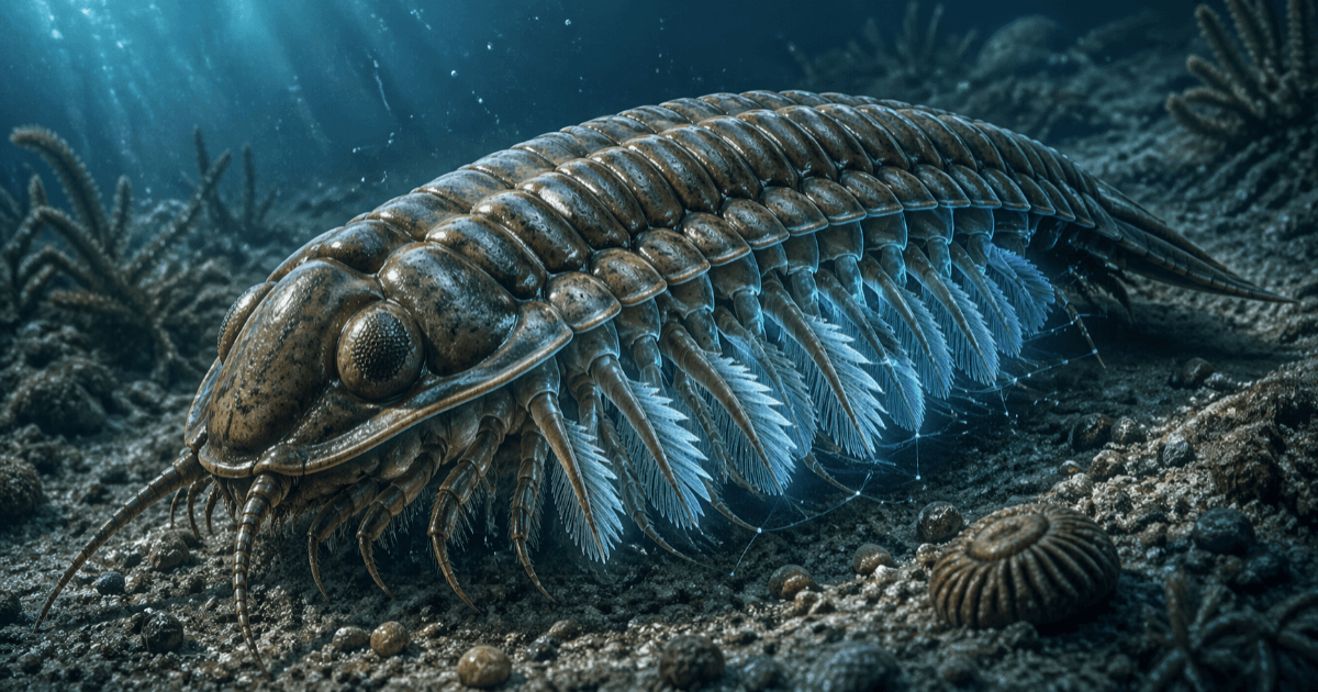 삼엽충의 호흡의 수수께끼가 마침내 해명! 고대 바다의 패자는 어떻게 생존했는가 삼엽충의 호흡 전략을 과학이 재구축