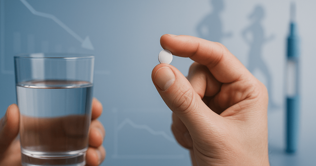 飲むだけで減量可能？毎日1錠で体重−12％、炎症も低下 — “飲むGLP-1”の衝撃