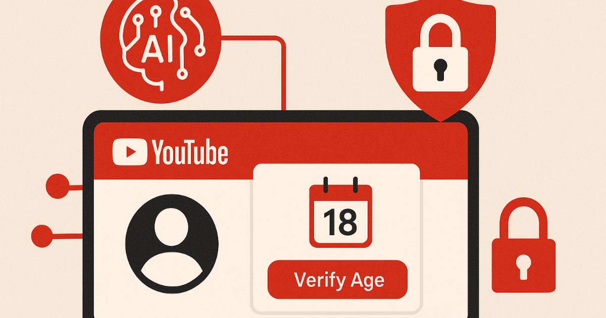 YouTube의 새로운 AI 연령 확인 시스템 - AI가 "18세 미만"을 판정하는 시대 : 아이들을 보호하는 것인가, 시청 기록을 엿보는 것인가