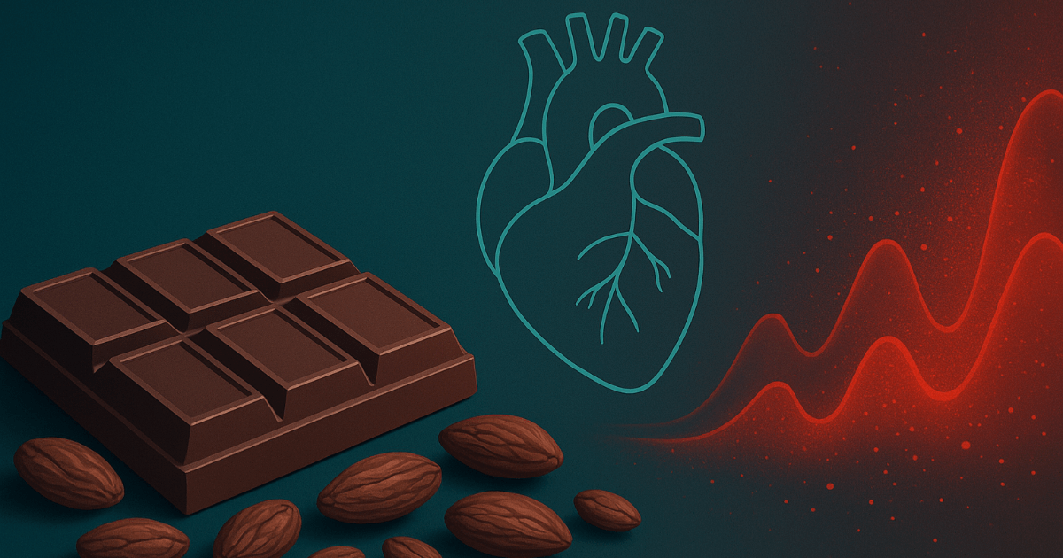 « Rajeunir avec du chocolat ? » Attention : ce n'est pas le chocolat mais un « extrait » qui défie le vieillissement : c'est un « composant du cacao » qui a atténué l'« inflammaging » en deux ans.