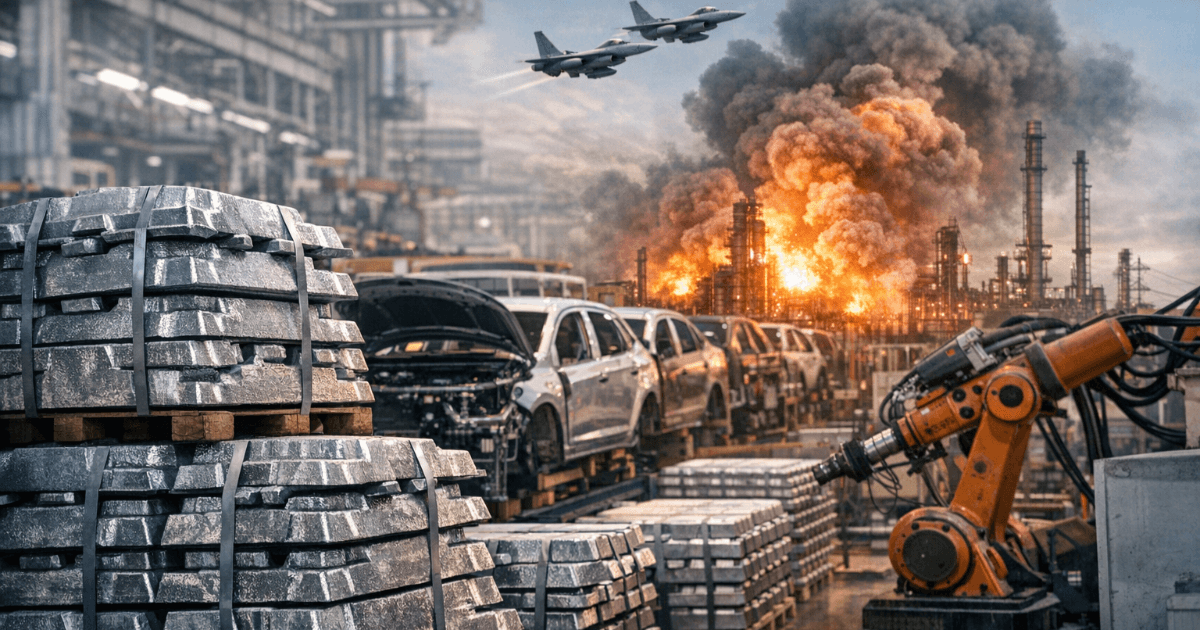 टोयोटा और पुर्ज़ा निर्माता दोनों प्रभावित: मध्य पूर्व पर निर्भरता ने जापान की एल्युमिनियम आपूर्ति की कमजोरी को उजागर किया