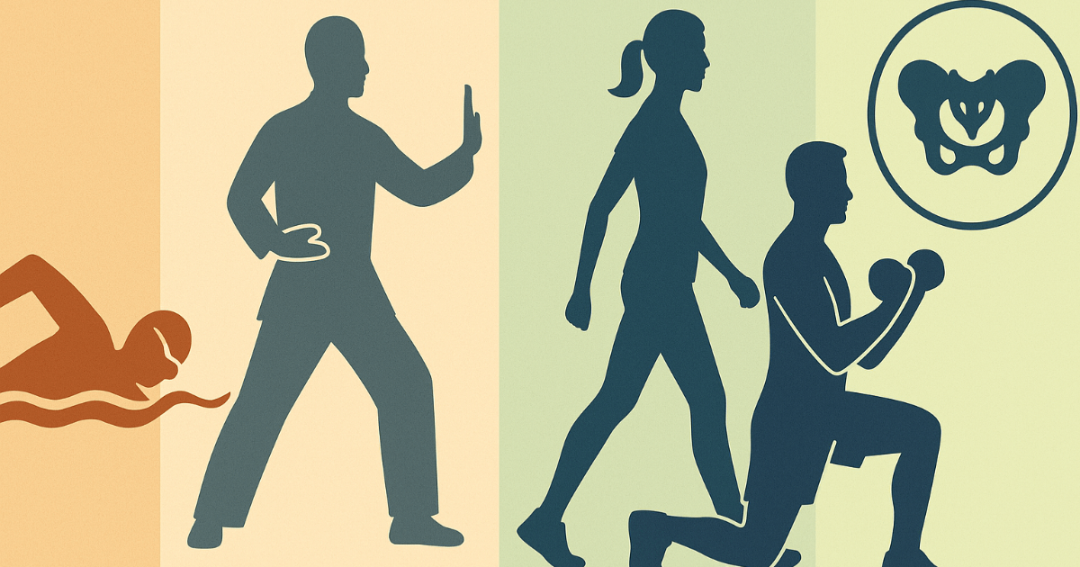 Harvard's "Lifetime Exercises" Top 5 — Swimming, Tai Chi, Walking, Strength Training, and the Surprising "That"