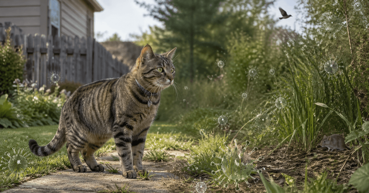 ¿Los gatos domésticos que salen al exterior corren los mismos riesgos que los gatos callejeros? Un estudio en 88 países revela un hecho sorprendente.