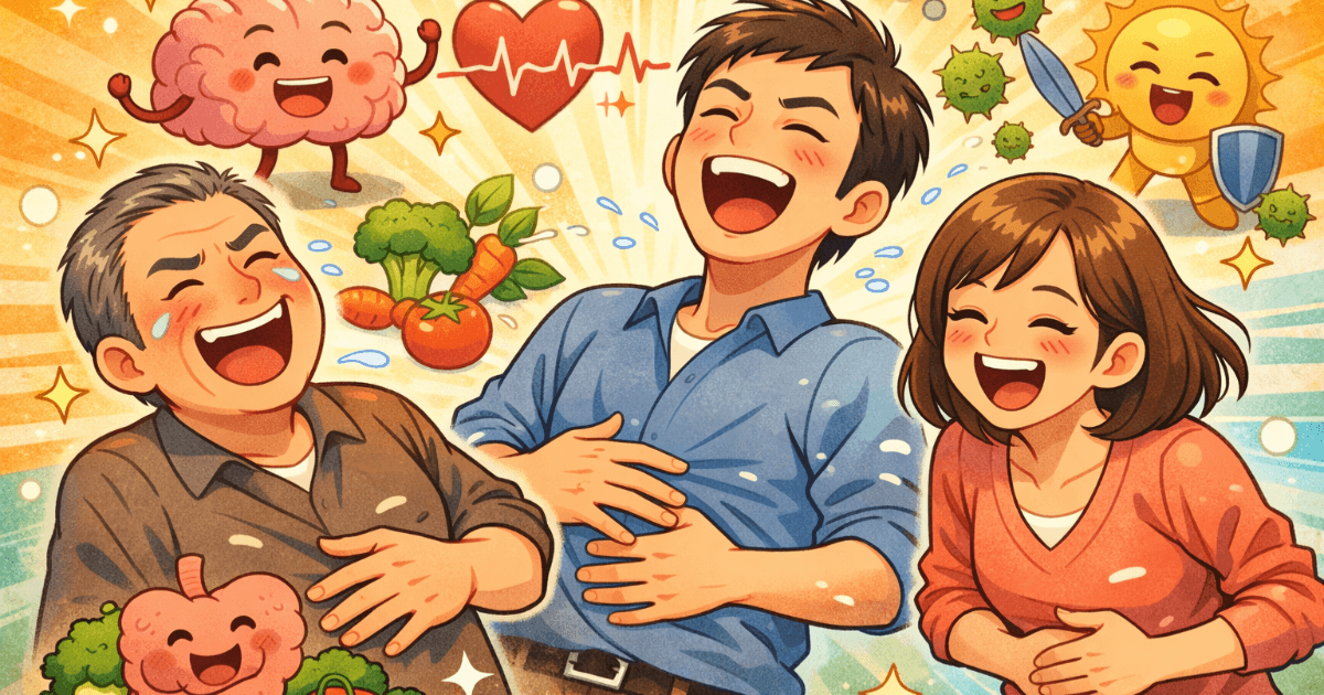 捧腹大笑的惊人健康效果——即使是“假笑”