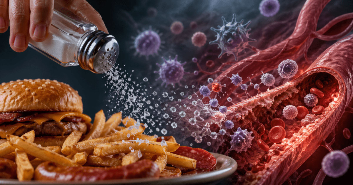 塩のひと振りが老化を早める？ 最新研究が示した“血管と免疫”の意外な関係