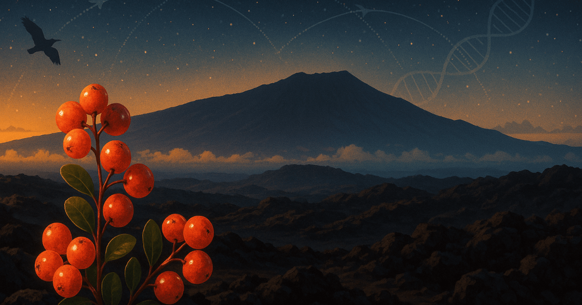 夏威夷特有的“红色蓝莓Ohelo”原产于日本：蓝莓属描绘的环太平洋路线