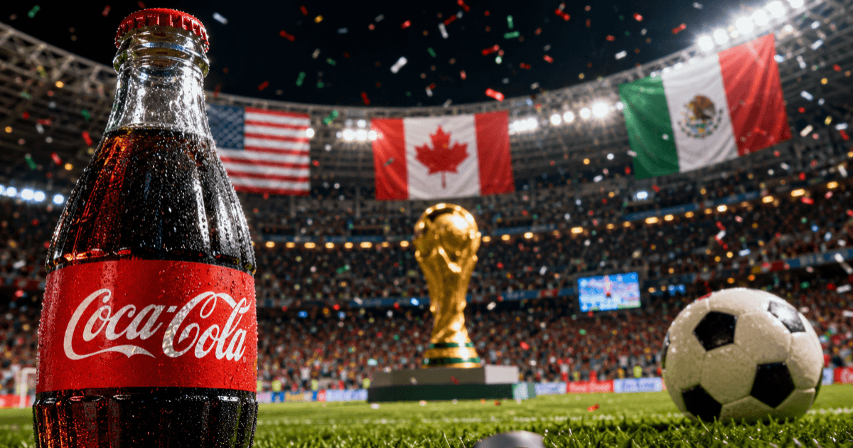 給水タイムは広告タイムだった？ 2026年W杯でコカ・コーラとPoweradeが急伸した理由 : W杯効果で増収増益、年間見通しも上方修正
