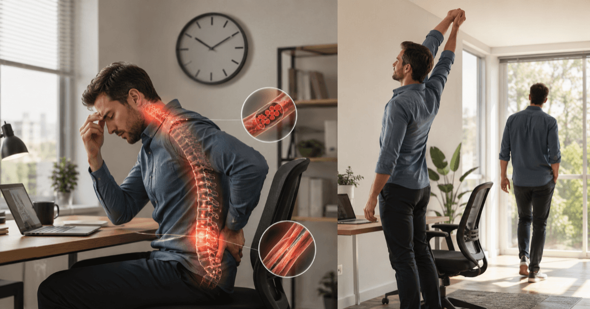 Is Sitting All Day Dangerous? A Study Reveals a Health Defense Technique of "Walking for 5 Minutes"