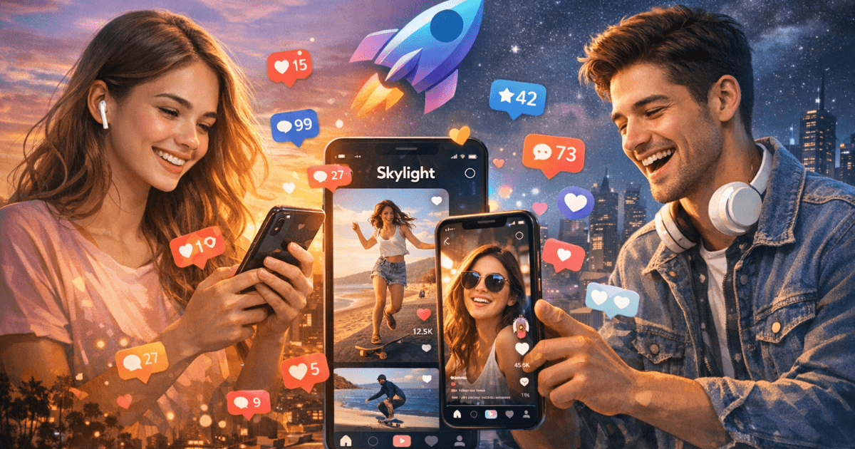 TikTok“米国化”の余波で急浮上 ― オープンなTikTok代替「Skylight」が38万人突破