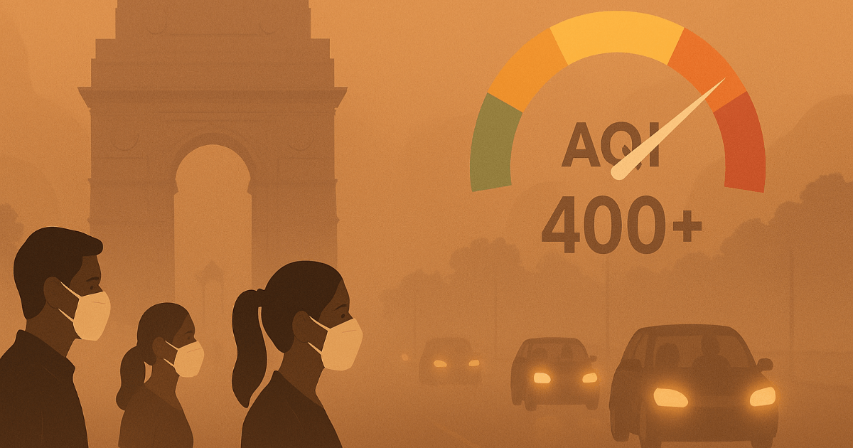 The skies of Delhi are a warning signal! What are the economic and health impacts caused by air pollution? The reality of a city where "breathing hurts."