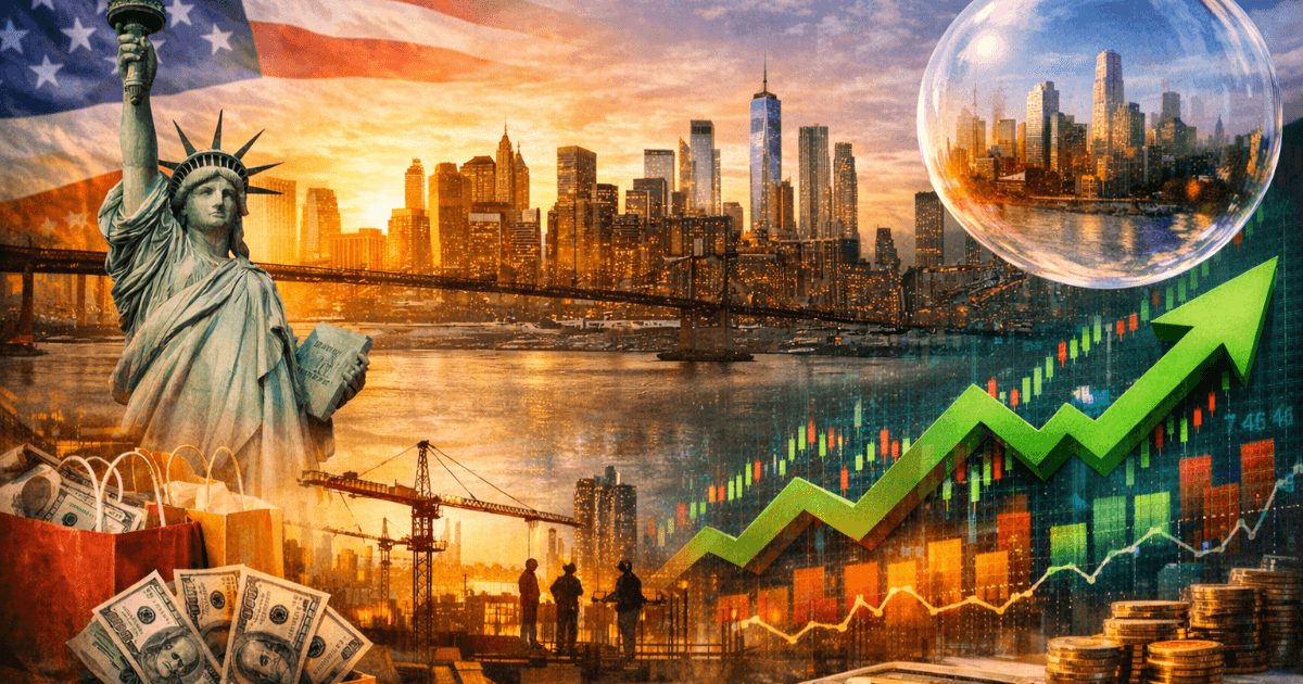 Die amerikanische Wirtschaft erlebt nach zwei Jahren ein starkes Wachstum: Der unaufhörliche Konsum in den USA führt zu einem Wachstum von 4,3 %, doch der Preis dafür sind "Preise" und "Spaltung".