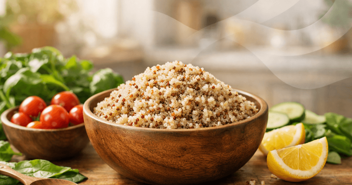 白米の置き換えで“腸活”が進む？キヌアの食物繊維＆たんぱく質を数字でチェック
