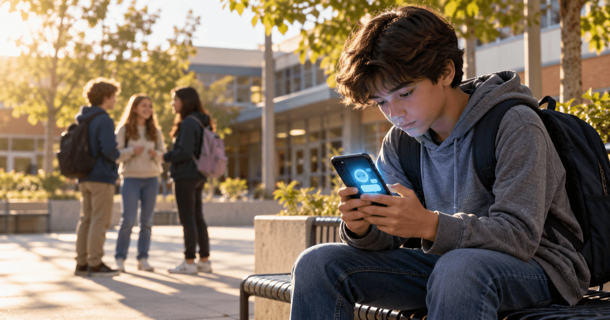 ¿¡Los amigos de IA están cambiando la vida diaria de los estudiantes de secundaria!? Niños que se abren a la IA ─ Aproximadamente 1 de cada 5 se convierte en un confidente cercano, según un informe estadounidense